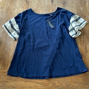 LIFE STYLE PETITE BLOUSE